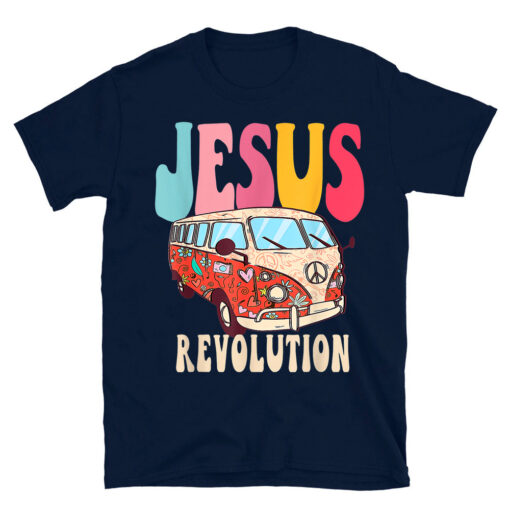 Boho Jesus Revolution Christian Faith Based Jesus T-Shirt