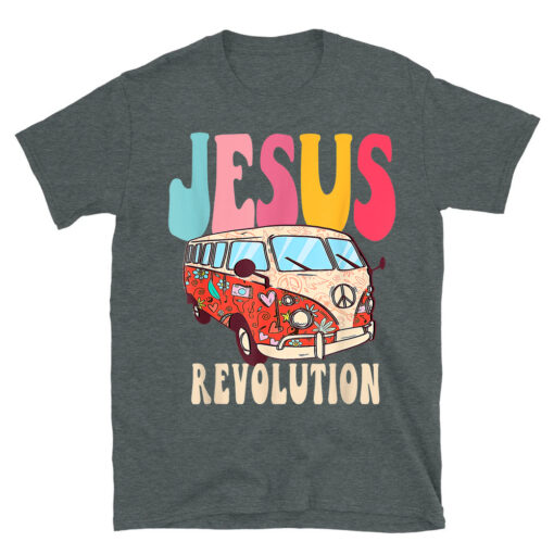 Boho Jesus Revolution Christian Faith Based Jesus T-Shirt