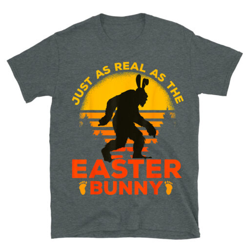 Easter Bigfoot As Real As The Easter Bunny T-Shirt