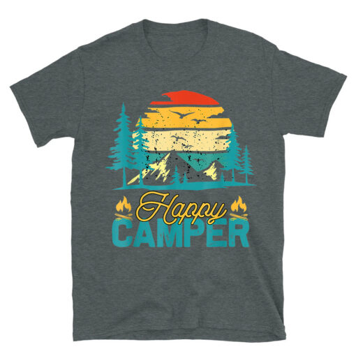 Happy Camper Matching Camping Crew T-Shirt