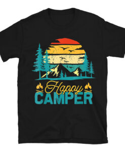 Happy Camper Matching Camping Crew T-Shirt