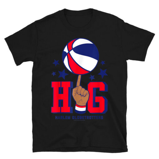 Harlem Globetrotters Hg Basketball On Finger T-Shirt