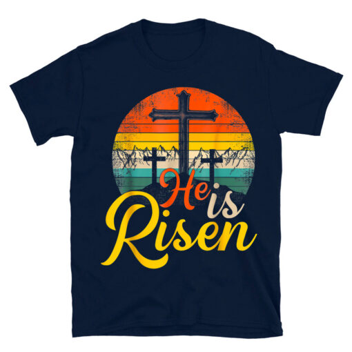 He Is Risen Christian Easter Jesus Family Matching T-Shirt