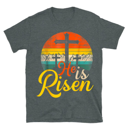 He Is Risen Christian Easter Jesus Family Matching T-Shirt