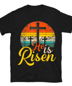 He Is Risen Christian Easter Jesus Family Matching T-Shirt