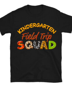 Kindergarten Students School Zoo Field Trip Squad Matching T-Shirt