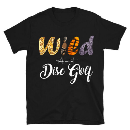 Leopard Wild About Disc Golf T-Shirt