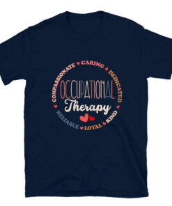 Occupational Therapy Shirt Ot Therapist Ot Month Groovy T-Shirt