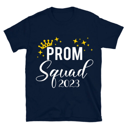 Prom Squad Senior 2023 Prom Graduation Matching Party T-Shirt