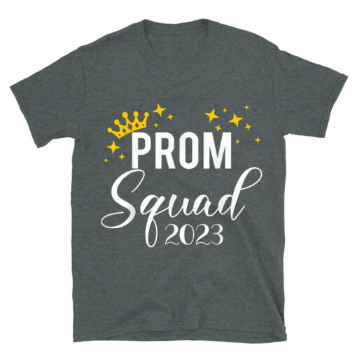 Prom Squad Senior 2023 Prom Graduation Matching Party T-Shirt