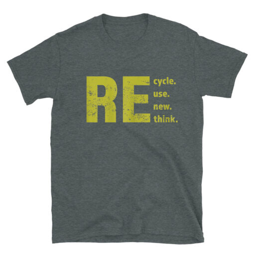 Recycle Reuse Renew Rethink For Earth Day Recycling 2023 T-Shirt