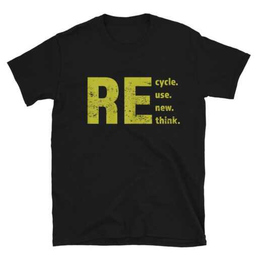 Recycle Reuse Renew Rethink For Earth Day Recycling 2023 T-Shirt