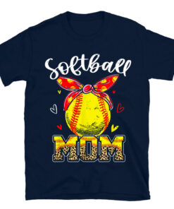 Softball Mom Headband Softball Ball T-Shirt