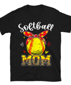 Softball Mom Headband Softball Ball T-Shirt