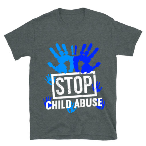 Stop Child Abuse Child Abuse Prevention Awareness T-Shirt