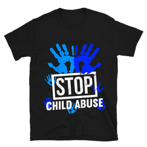 Stop Child Abuse Child Abuse Prevention Awareness T-Shirt