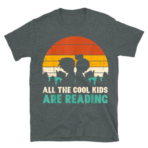 All Kids Are Reading Retro Read Book T-shirt