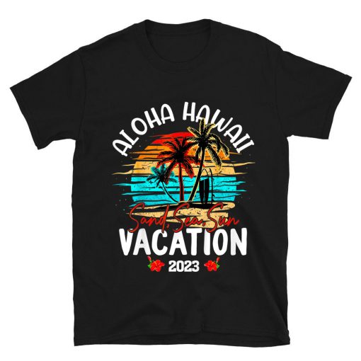 Aloha Hawaii Hawaiian Vacation 2023 T-shirt