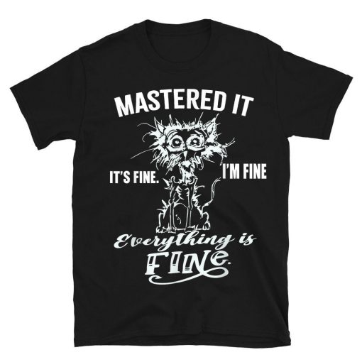 Graduate Master Degree Graduation Funny Masters Mastered It T-shirt