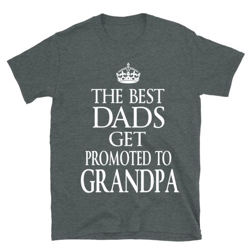 He Best Dads Get Promoted To Grandpa T-shirt