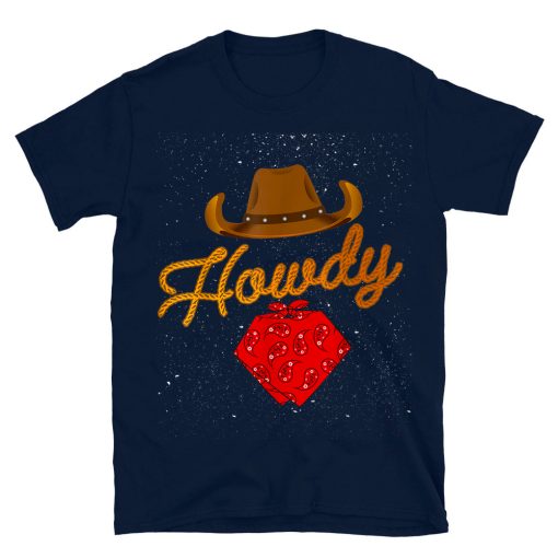 Howdy Cowboy Shirt Western Country Rodeo T-shirt